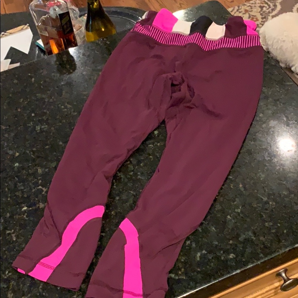 Lululemon Pace Rival Crop size 6